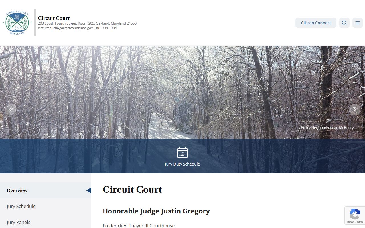 Garrett County circuit court property records portal