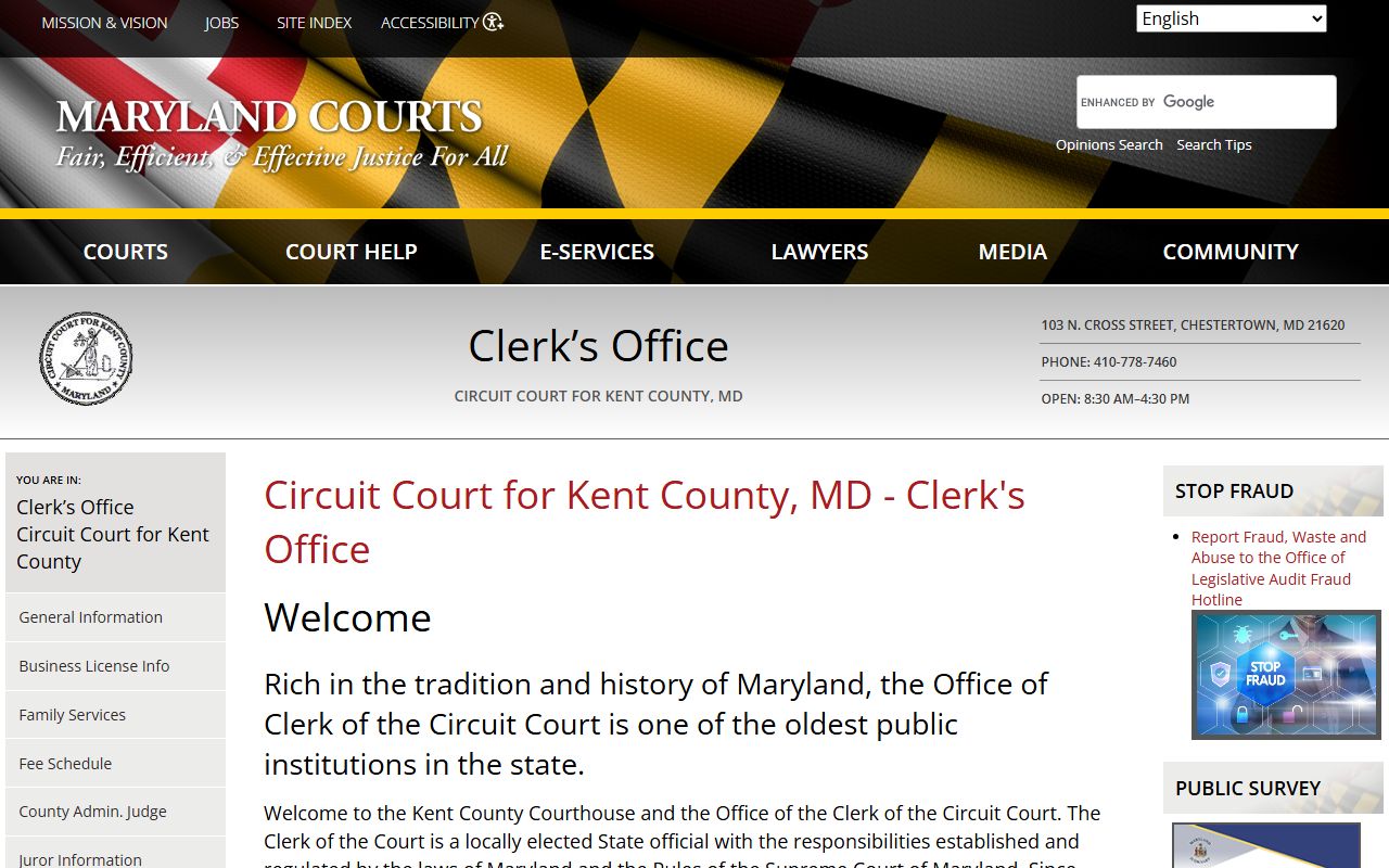 Kent County Circuit Court Clerk property records